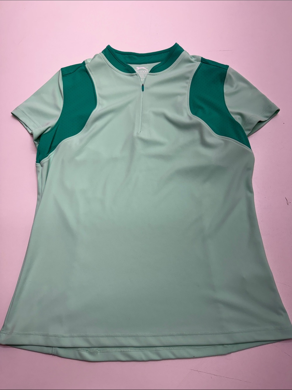 SLAZENGER GOLF Women’s Medium 1/4 Zip Polo Shirt